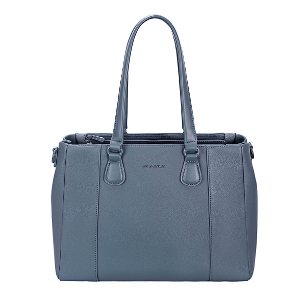 Дамска елегантна чанта синя CM7634 David Jones