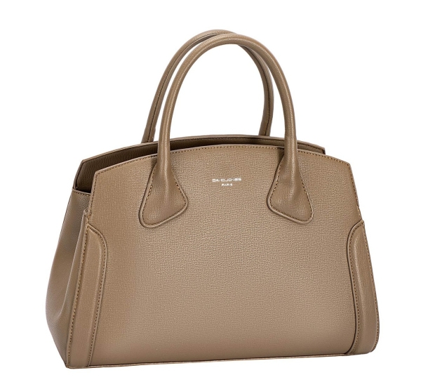 Дамска елегантна чанта тауп CM7862 David Jones