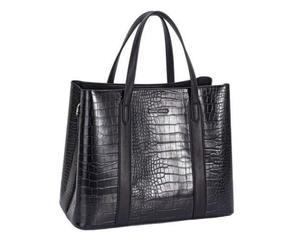 Дамска елегантна чанта черна CM7692A David Jones