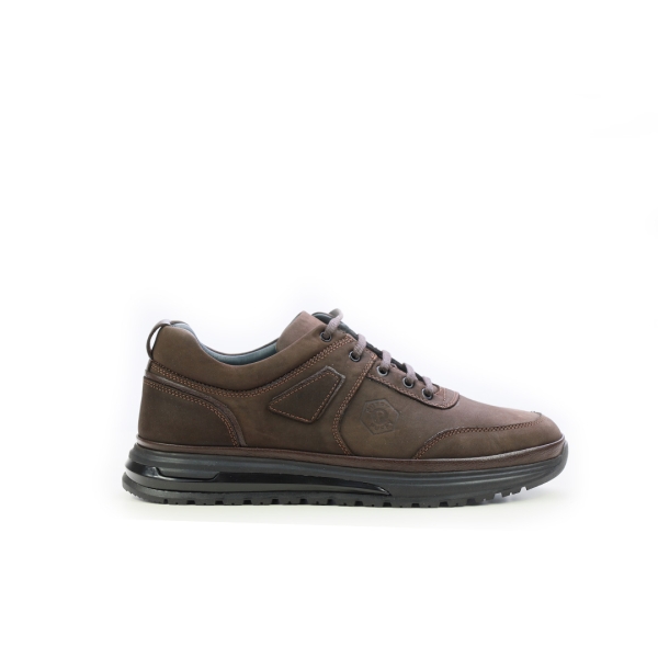 Мъжки спортни обувки от естествен набук кафяви 369-36-27