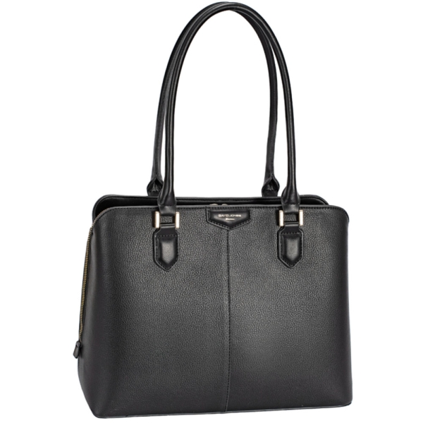 Дамска елегантна чанта черна CM7466-1 David Jones