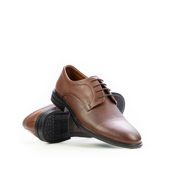 Мъжки елегантни обувки от естествена кожа таба 7000-341