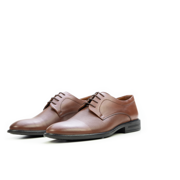 Мъжки елегантни обувки от естествена кожа таба 7000-341