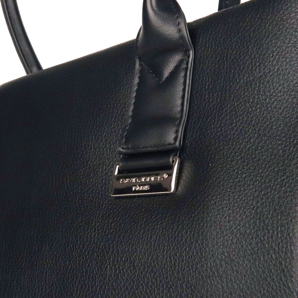 Дамска елегантна чанта черна CM7714 David Jones