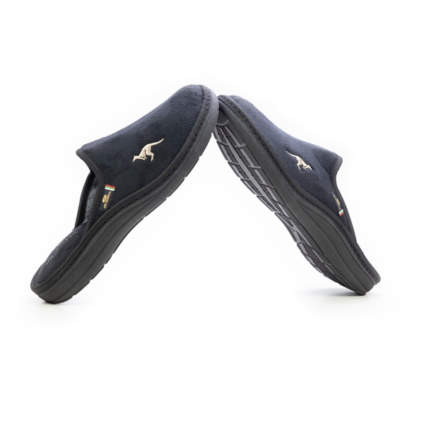 Мъжки домашни пантофи черни 20-121