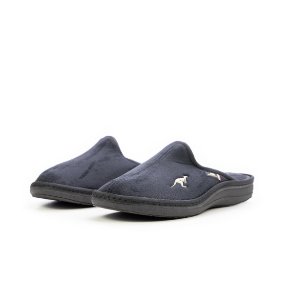 Мъжки домашни пантофи черни 20-121