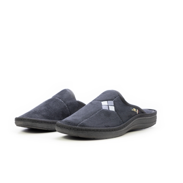 Мъжки домашни пантофи черни 2148