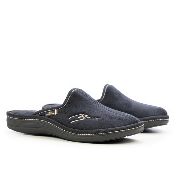 Мъжки домашни пантофи черни 2238