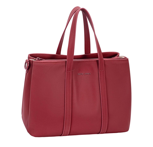 Дамска ежедневна чанта червена CM7738 David Jones