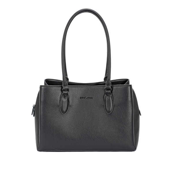 Дамска елегантна чанта черна CM7641-1 David Jones