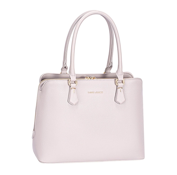 Дамска елегантна чанта светло лилава CM7648-1 David Jones