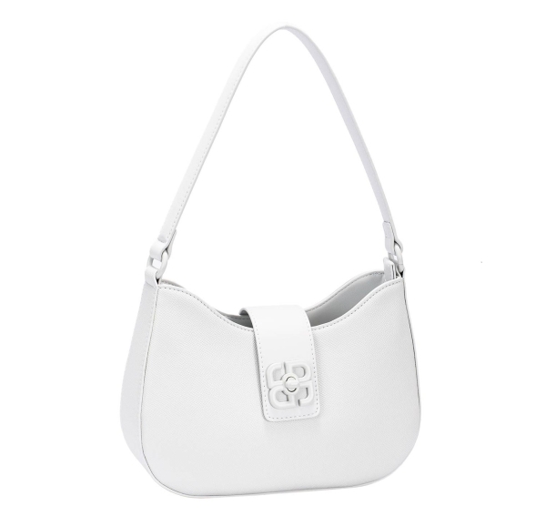 Дамска елегантна чанта бяла CM8215 David Jones