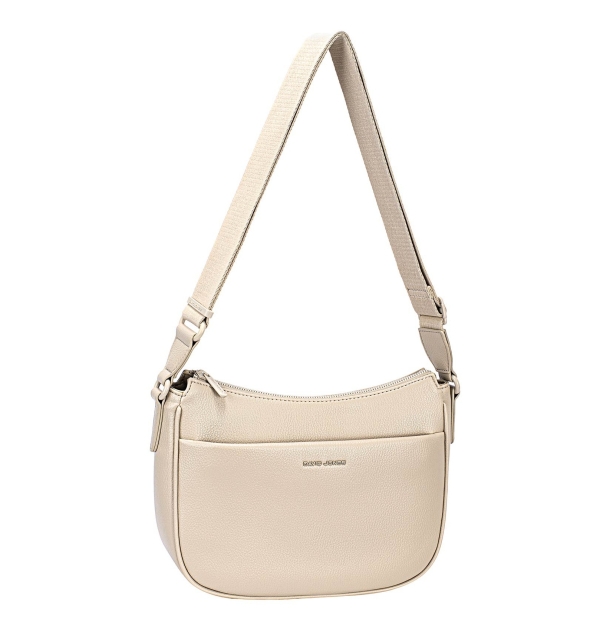 Дамска чанта през рамо бежова CM8228A David Jones