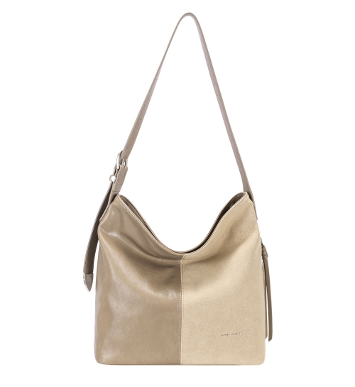 Дамска ежедневна чанта тауп CM7698-1 David Jones