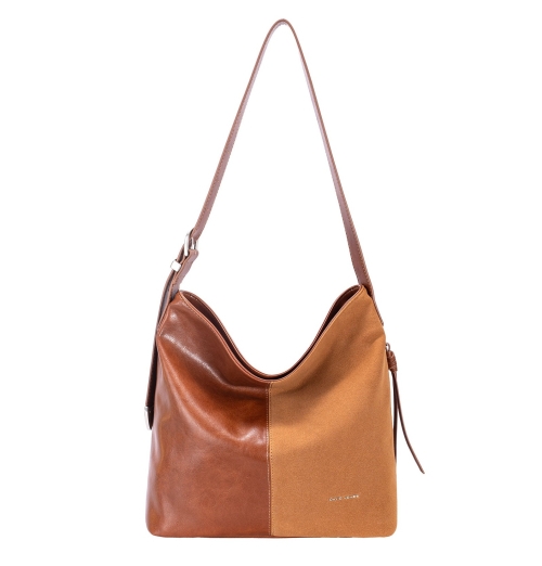 Дамска ежедневна чанта камел CM7698-1 David Jones