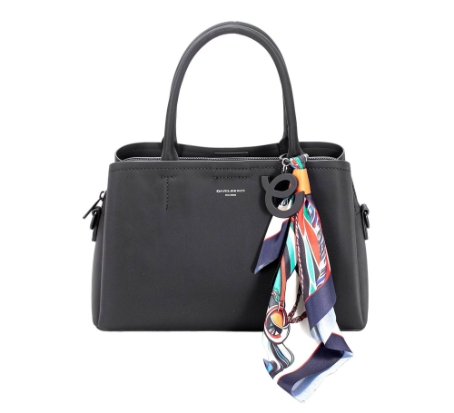 Дамска елегантна чанта черна CM8336 David Jones