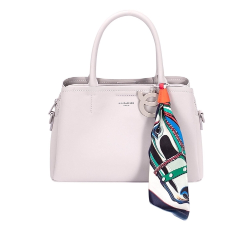 Дамска елегантна чанта светло лилава CM8336 David Jones