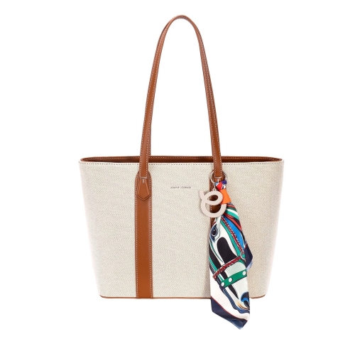 Дамска ежедневна чанта камел CM8421 David Jones