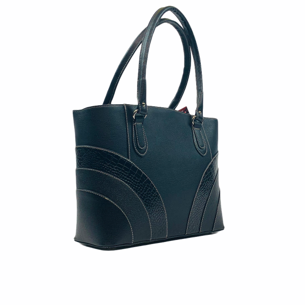 Дамска елегантна чанта черна 2670