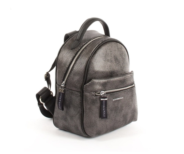 Дамска раница в т.сребро 997 М86 Silver&Polo