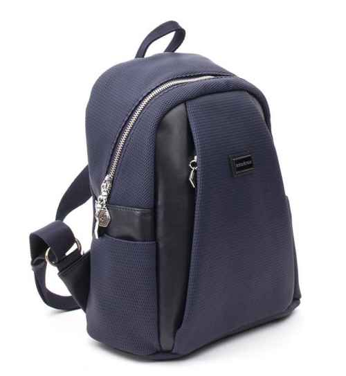 Дамска раница в тъмно синьо 926 M86 Petek Silver&Polo