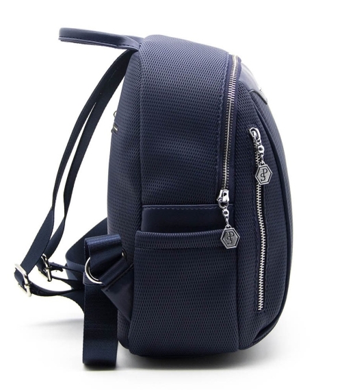 Дамска раница в тъмно синьо 906 M86 Petek Silver&Polo