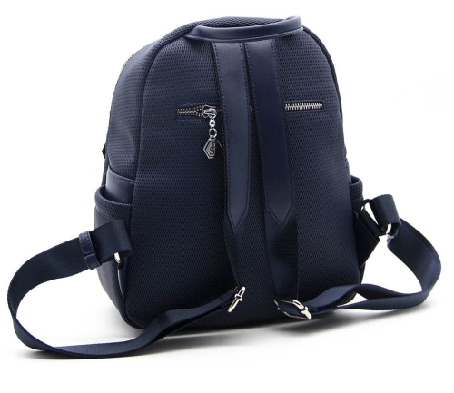 Дамска раница в тъмно синьо 906 M86 Petek Silver&Polo