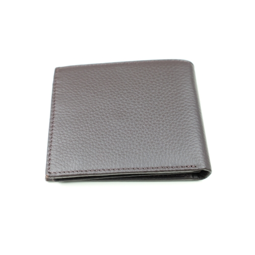 Мъжки кожен портфейл тъмно кафяв 1735