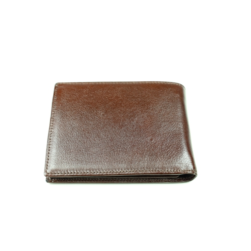 Мъжки кожен портфейл тъмно кафяв 55