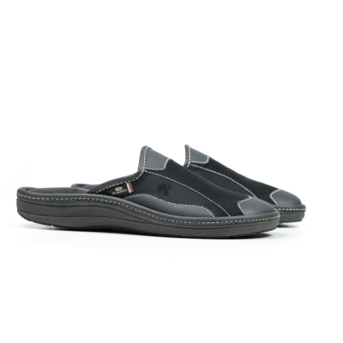 Мъжки домашни пантофи черни 308