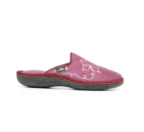 Дамски домашни пантофи тъмно розови 2103
