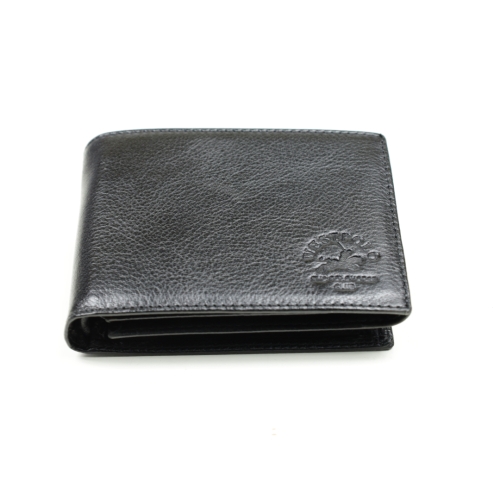 Мъжки кожен портфейл черен 63/1/5