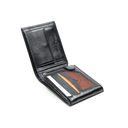 Мъжки кожен портфейл черен 63/1/5