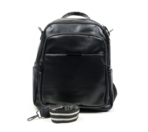 Дамска раница черна 3203-13