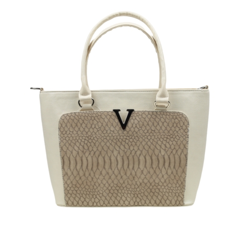 Дамска елегантна чанта бежова 2530