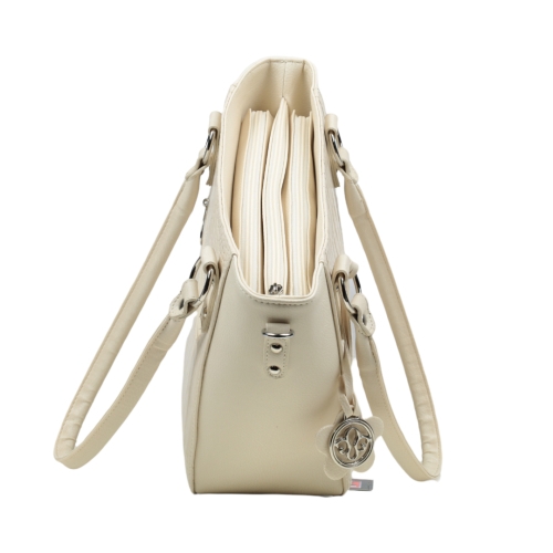 Дамска елегантна чанта бежова 2426