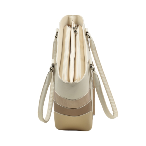 Дамска елегантна чанта бежова 2670