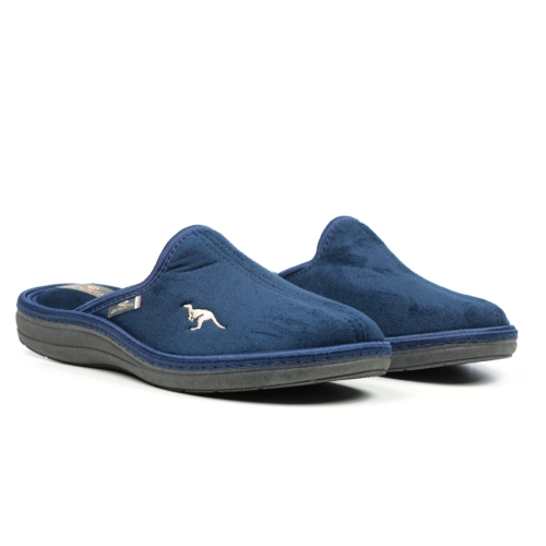 Мъжки домашни пантофи сини 20-121