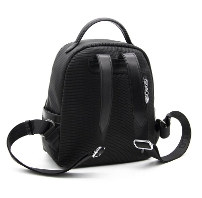 Дамска раница черна 1061 M86 Petek Silver&Polo