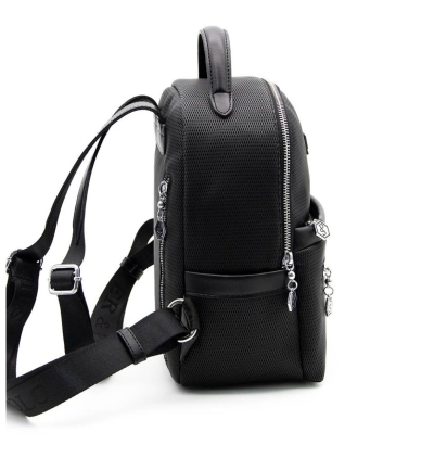 Дамска раница черна 1061 M86 Petek Silver&Polo