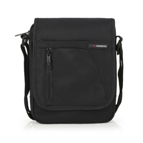 Мъжка чанта през рамо черна 54391201