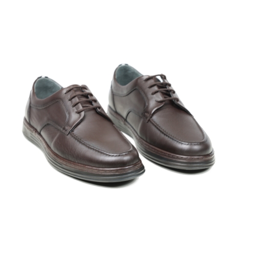 Мъжки ежедневни обувки от естествена кожа кафяви 1527