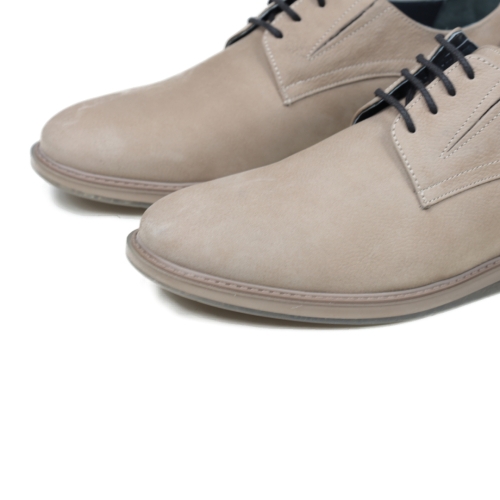 Мъжки ежедневни обувки от естествен набук бежови 1259