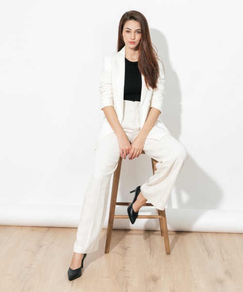 Дамски елегантни обувки от естествена кожа черни 5530-638 Patricia Miller