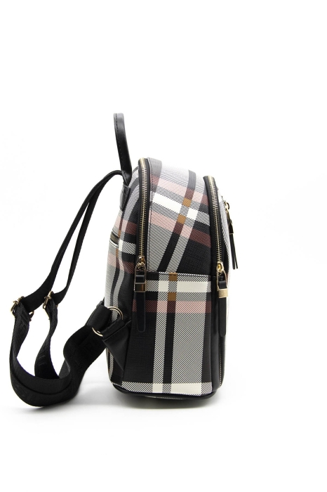 Дамска раница в тъмно синьо бяло и червено 901 M131 Ekose  Silver&Polo