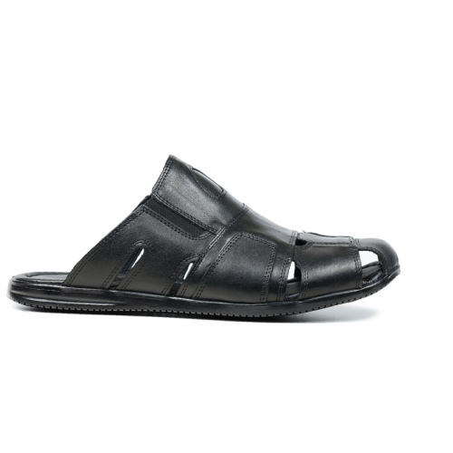 Мъжки ежедневни чехли черни 7610