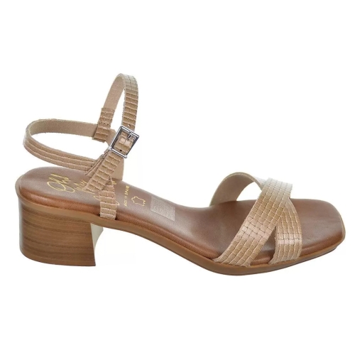 Дамски ежедневни сандали от естествена кожа бежови 5173 Oh my sandals