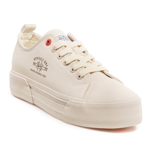 Дамски кецове бежови LC G-702-25 pu Lee Cooper