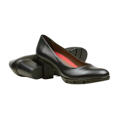 Дамски елегантни обувки от естествена кожа черни 5350 H-427 Patricia Miller