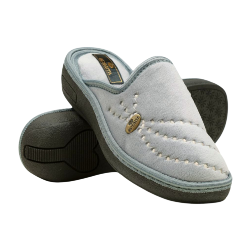 Дамски домашни пантофи сиви 2206